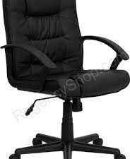 Eco-Friendly Black Mid-Back Office Chair