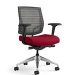 Focus Mid-back Office Task Chair with Mesh Fabric Seat