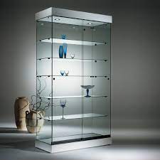 Glass Cupboards with Glass Base Units