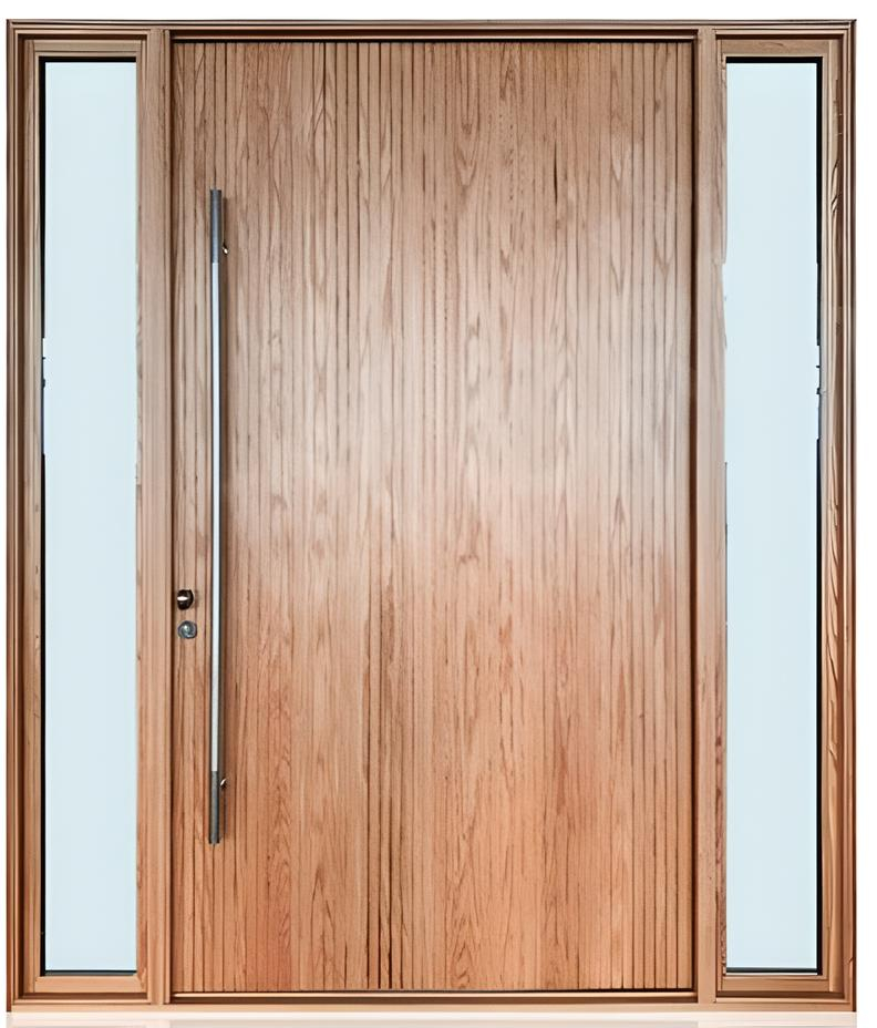 Solid Wood Entry Pivot Door (2)